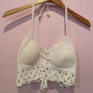 Halter Crochet Top